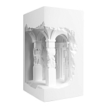 Встраиваемый в стену гипсовый светильник под покраску с колоннами и арками в античном стиле Antiquity Athena варинант исполнения - 4 | Loft Concept в Омске