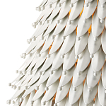 Подвесной светильник белый металлический в форме колокола White Natural Lines варинант исполнения - 1 | Loft Concept в Омске