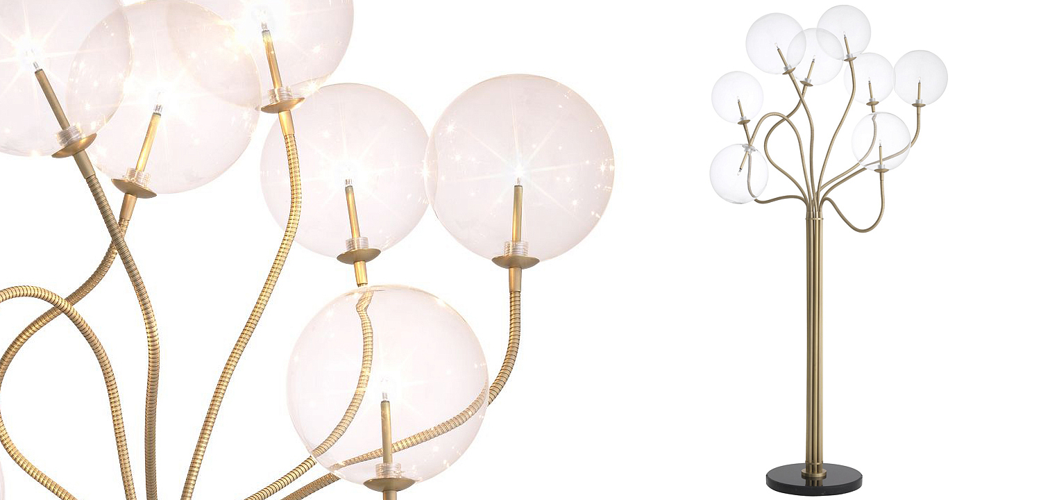 Торшер Eichholtz Floor Lamp Elon Торшер Eichholtz Floor Lamp Elon - Loft-Concept в Омске