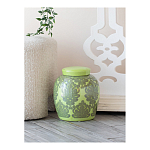 Банка с крышкой Porcelain Malachite Jar варинант исполнения - 2 | Loft Concept в Омске