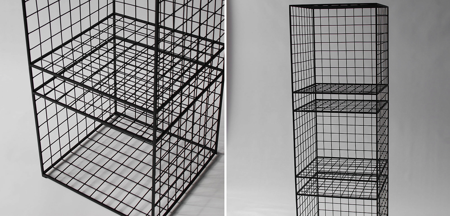 Стеллаж Higgs Industrial Metal Rust Rack Стеллаж Higgs Industrial Metal Rust Rack - Loft-Concept в Омске