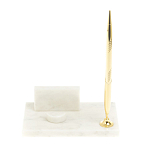 Подставка для телефона с ручкой из натурального камня креноид Natural Stone Stand варинант исполнения - 2 | Loft Concept в Омске