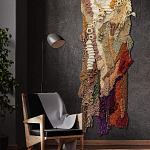 Тканый вручную абстрактный гобелен Коралловый риф Coral reef варинант исполнения - 1 | Loft Concept в Омске