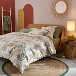 Зеркало из ротанга в форме цветка WICKER MIRROR 90 варинант исполнения - 4 | Loft Concept в Омске