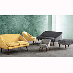 Кресло с черно-белым принтом Pauley Black White Armchair варинант исполнения - 4 | Loft Concept в Омске