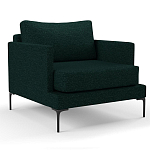 Мебельная ткань Шенилл темно-зеленый цвет 138 см T4-36 варинант исполнения - 11 | Loft Concept в Омске