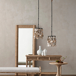 Подвесной светильник с подвесками из устричных раковин Sea Ravens варинант исполнения - 2 | Loft Concept в Омске