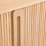 Длинный низкий буфет с 2-мя раздвижными дверцами Toinette Light Cupboard варинант исполнения - 11 | Loft Concept в Омске