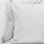 Кресло низкое с мягкой обивкой из велюра на 4-х ножках из массива березы Sophie Armchair white варинант исполнения - 7 | Loft Concept в Омске