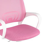 Офисное кресло с основанием из белого пластика Desk chairs Pink варинант исполнения - 6 | Loft Concept в Омске
