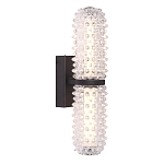 Бра с факутрным стеклянным плафоном Sonora варинант исполнения - 2 | Loft Concept в Омске