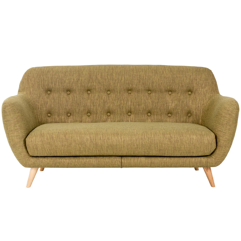 Диван двухместный Palmer Sofa Зеленый Розовый Синий Бежевый Коричневый Диван двухместный Palmer Sofa Зеленый Розовый Синий Бежевый Коричневый в Омске | Loft Concept