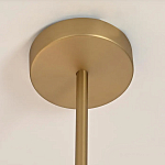 Люстра CANELLE Linear Chandelier 12 Modern Brass варинант исполнения - 4 | Loft Concept в Омске