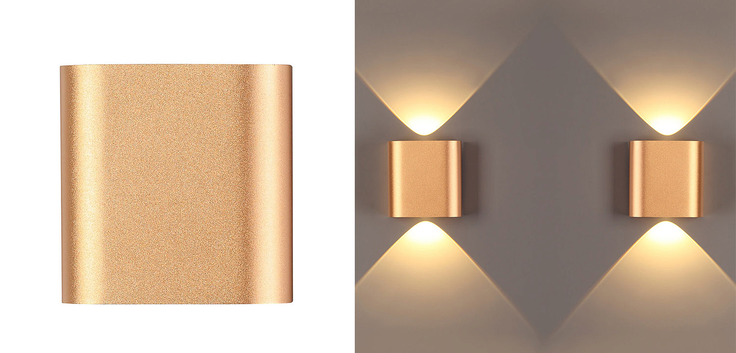 Бра Obverse Gold Square Wall lamp Бра Obverse Gold Square Wall lamp - Loft-Concept в Омске