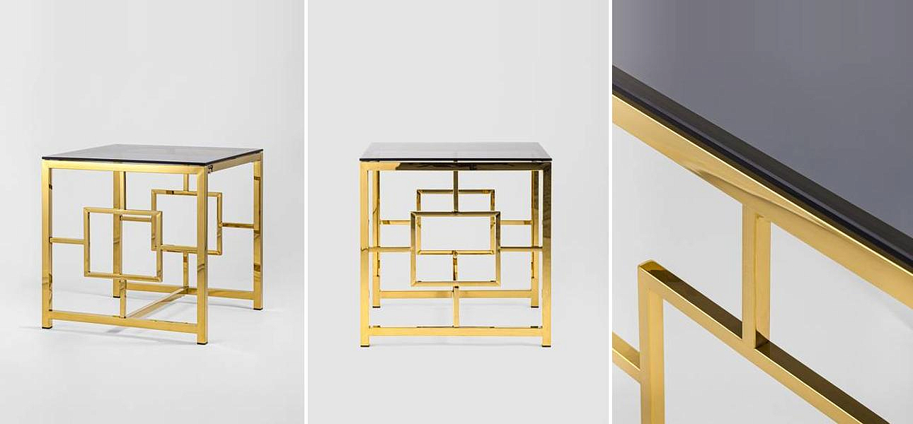 Стол приставной Milan Tables Gold - Loft-Concept в Омске