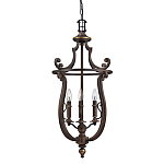 Люстра подвесная бронзового цвета в классическом стиле Hinkley варинант исполнения - 1 | Loft Concept в Омске