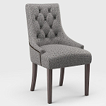 Мебельная ткань Шенилл серый цвет 142 см T4-46 варинант исполнения - 5 | Loft Concept в Омске