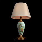 Настольная лампа голубая с изображением птиц Slip Away варинант исполнения - 4 | Loft Concept в Омске