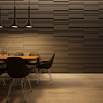 Гипсовая 3D Панель M-07 варинант исполнения - 1 | Loft Concept в Омске