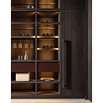 Кухонный гарнитур из красного мрамора и дерева VVD Dada Engenereed Kitchen варинант исполнения - 4 | Loft Concept в Омске