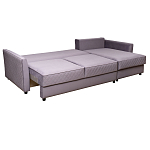 Диван трехместный раскладной Giorgio Sofa серый варинант исполнения - 4 | Loft Concept в Омске
