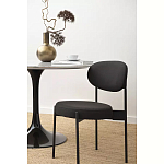 Стул мягкий Alfie Chair черный варинант исполнения - 7 | Loft Concept в Омске