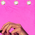 Штора Seletti Lipstick Pink варинант исполнения - 1 | Loft Concept в Омске