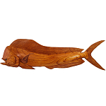 Статуэтка деревянная в виде рыбы Fish of the World варинант исполнения - 1 | Loft Concept в Омске