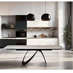 Стол обеденный раскладной керамический Natural Beauty Ceramics варинант исполнения - 5 | Loft Concept в Омске