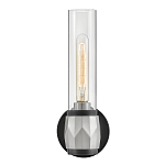 Бра для ванных комнат с прозрачным стеклянным плафоном в форме цилиндра Hinkley варинант исполнения - 4 | Loft Concept в Омске