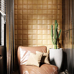 Гипсовая 3D панель с принтографией PM-103 варинант исполнения - 4 | Loft Concept в Омске