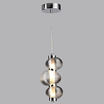 Подвесной светильник с 3-мя рифлеными стеклянными шарами Marcelh Light варинант исполнения - 8 | Loft Concept в Омске