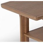 Стол кофейный деревянный с арочным основанием Arch Passage варинант исполнения - 2 | Loft Concept в Омске