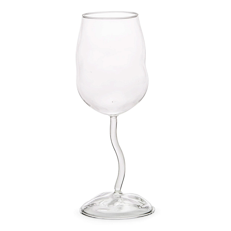 Бокал Seletti Wine Glass h.24 Прозрачное Стекло в Омске | Loft Concept 