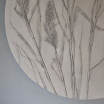 Ботаническое панно Тростник 1 варинант исполнения - 2 | Loft Concept в Омске