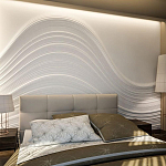 Барельеф BIG WAVE варинант исполнения - 3 | Loft Concept в Омске