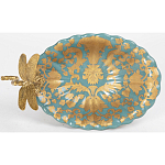 Фарфоровая чаша Золотая стрекоза Marlo Turi варинант исполнения - 3 | Loft Concept в Омске