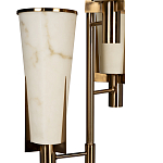 Торшер на три лампы с расцветкой под мрамор на матовом металлическом основании Elegant Classic Light варинант исполнения - 2 | Loft Concept в Омске