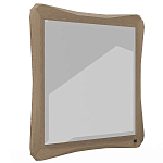Зеркало квадратное c деревянной рамой из массива дуба Tasteful Furniture варинант исполнения - 1 | Loft Concept в Омске