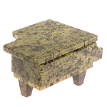 Шкатулка в виде рояля из натурального камня змеевик Stone Casket варинант исполнения - 3 | Loft Concept в Омске