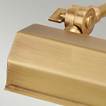 Светильник для картин с призматическим плафоном и двойными регулируемыми шарнирами Elstead Lighting варинант исполнения - 47 | Loft Concept в Омске