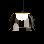 Подвесной светильник с куполообразным прозрачным стеклянным плафоном Grada Light варинант исполнения - 4 | Loft Concept в Омске