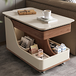 Журнальный столик передвижной с подъемной столешницей Table Trolley варинант исполнения - 1 | Loft Concept в Омске