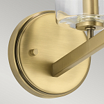 Бра с прозрачным плафоном в форме цилиндра Kichler варинант исполнения - 2 | Loft Concept в Омске