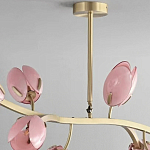 Дизайнерский Светильник Lilly Pink Tulip Lamp розовый плафон  варинант исполнения - 8 | Loft Concept в Омске