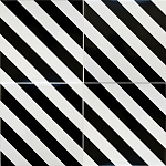 Дизайнерская плитка с узором Диагональ варинант исполнения - 1 | Loft Concept в Омске