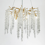 Люстра с декором в виде ветвей с хрустальными подвесками Fairytree Gold Crystal Chandelier 6 варинант исполнения - 4 | Loft Concept в Омске