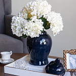 Ваза с крышкой однотонная Высота 31 см Chinoiserie Ceramics варинант исполнения - 7 | Loft Concept в Омске