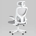 Кресло для компьютерного стола Easement Grey&White варинант исполнения - 5 | Loft Concept в Омске