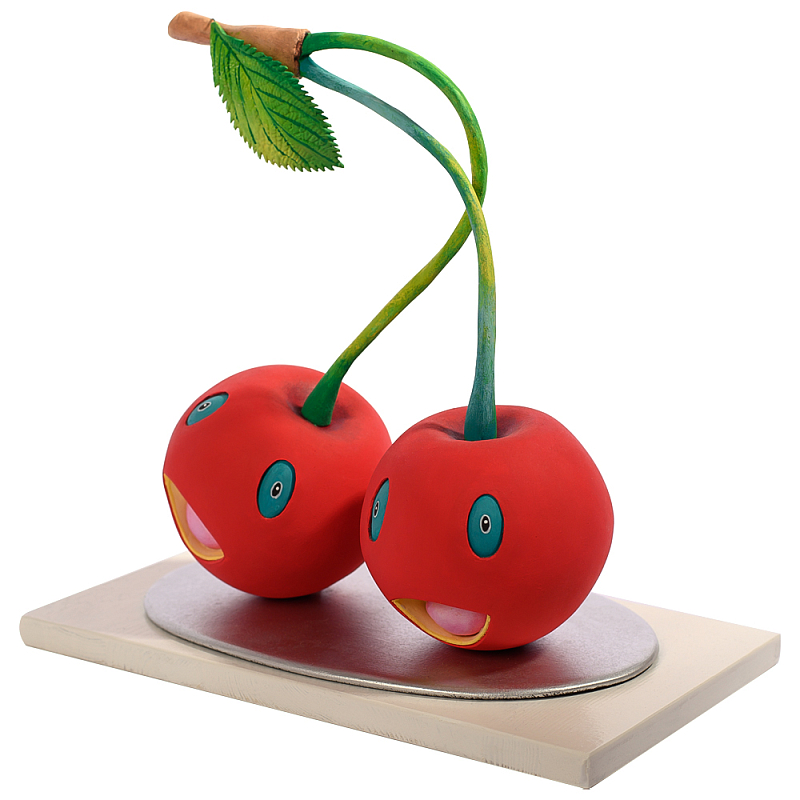 Декоративная статуэтка Takashi Murakami Cherries Statuette Красный Мульти в Омске | Loft Concept 